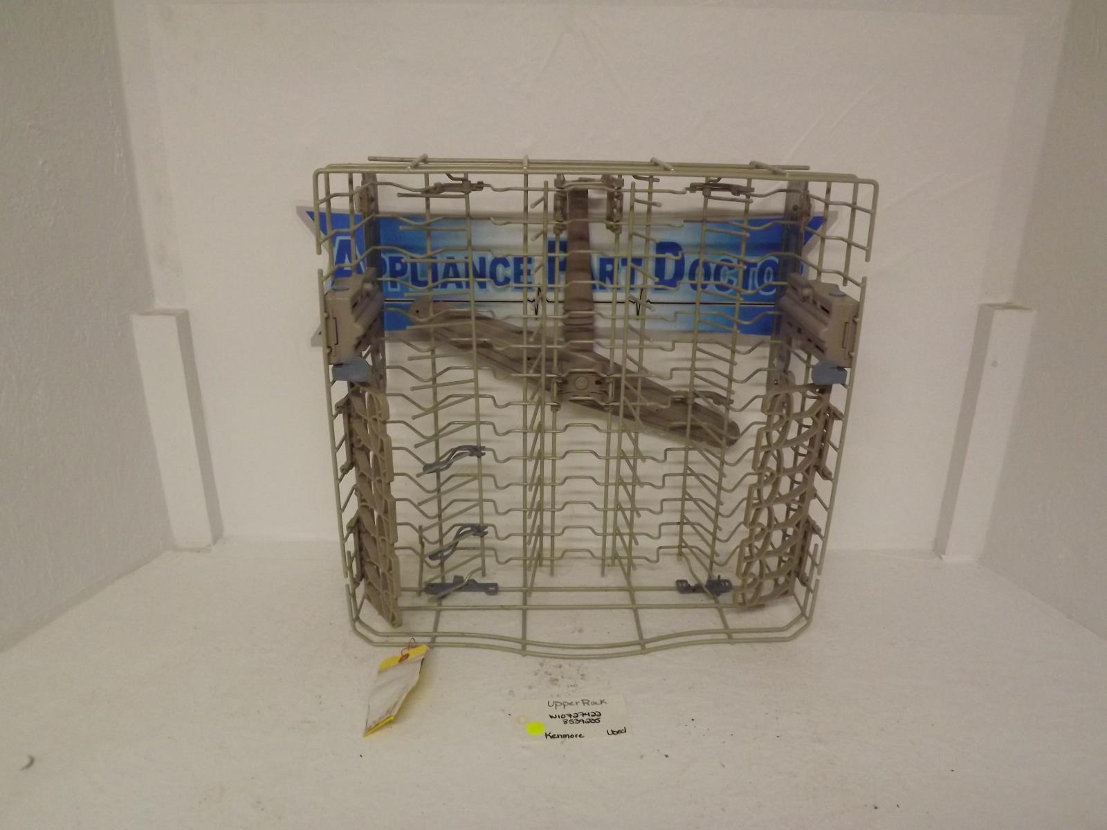 Kenmore Dishwasher W10727422 8539235 Upper Rack Used Kenmore Dishwasher W10727422 8539235 Upper Rack Used